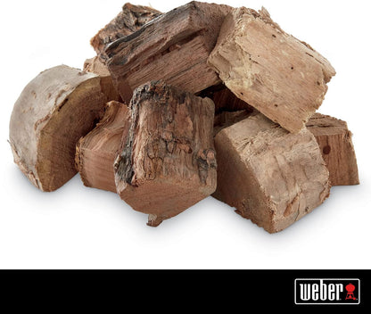 Weber Mesquite Wood Chunks, for Grilling and Smoking, 4 Lb.