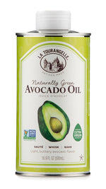 La Tourangelle, Avocado Oil, Handcrafted from Premium Avocados, Great for Cooking, as Butter Substitute, and for Skin and Hair, 16.9 Fl Oz