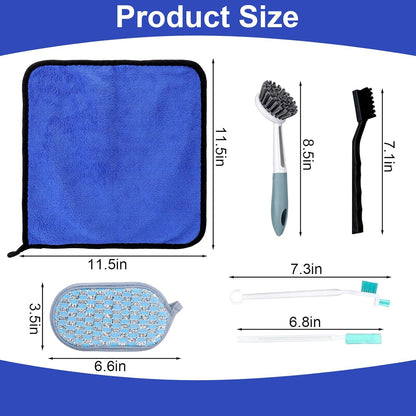 Palksky Air Fryer Cleaning Tools, Airfryer Cleaner Brush, 6 PCS Air Fryer Accessories