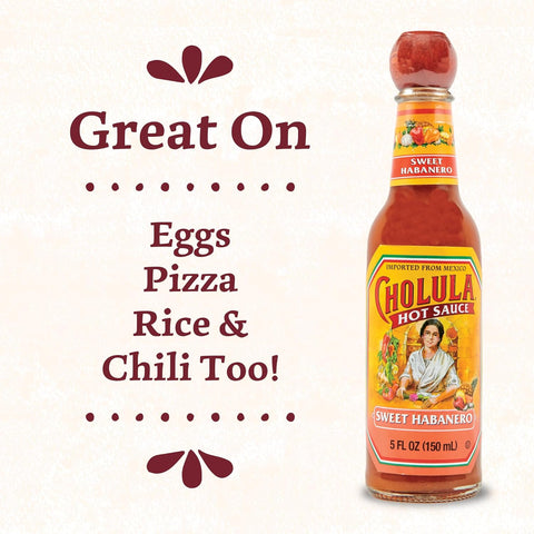 Image of Cholula Hot Sauce Variety Pack, Product of Mexico, Gift Set Includes Six 5 Fl Oz Signature Cholula Hot Sauces for Eggs, Pizza, Mexican Dishes, and More, 30 Fl Oz