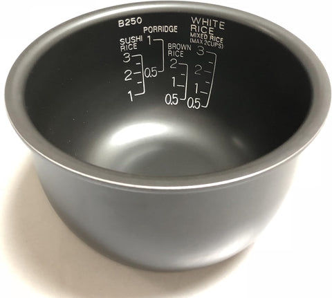 Image of Zojirushi Original Replacement Nonstick Inner Cooking Pan for NS-LAC05 3-Cup Rice Cooker Only