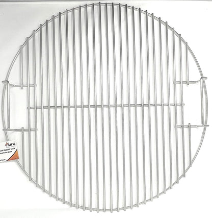 Aura Outdoor Products 22" Stainless Steel Upgraded Replacement Cooking Grate for Weber Kettle, Recteq Bullseye 22 Inches