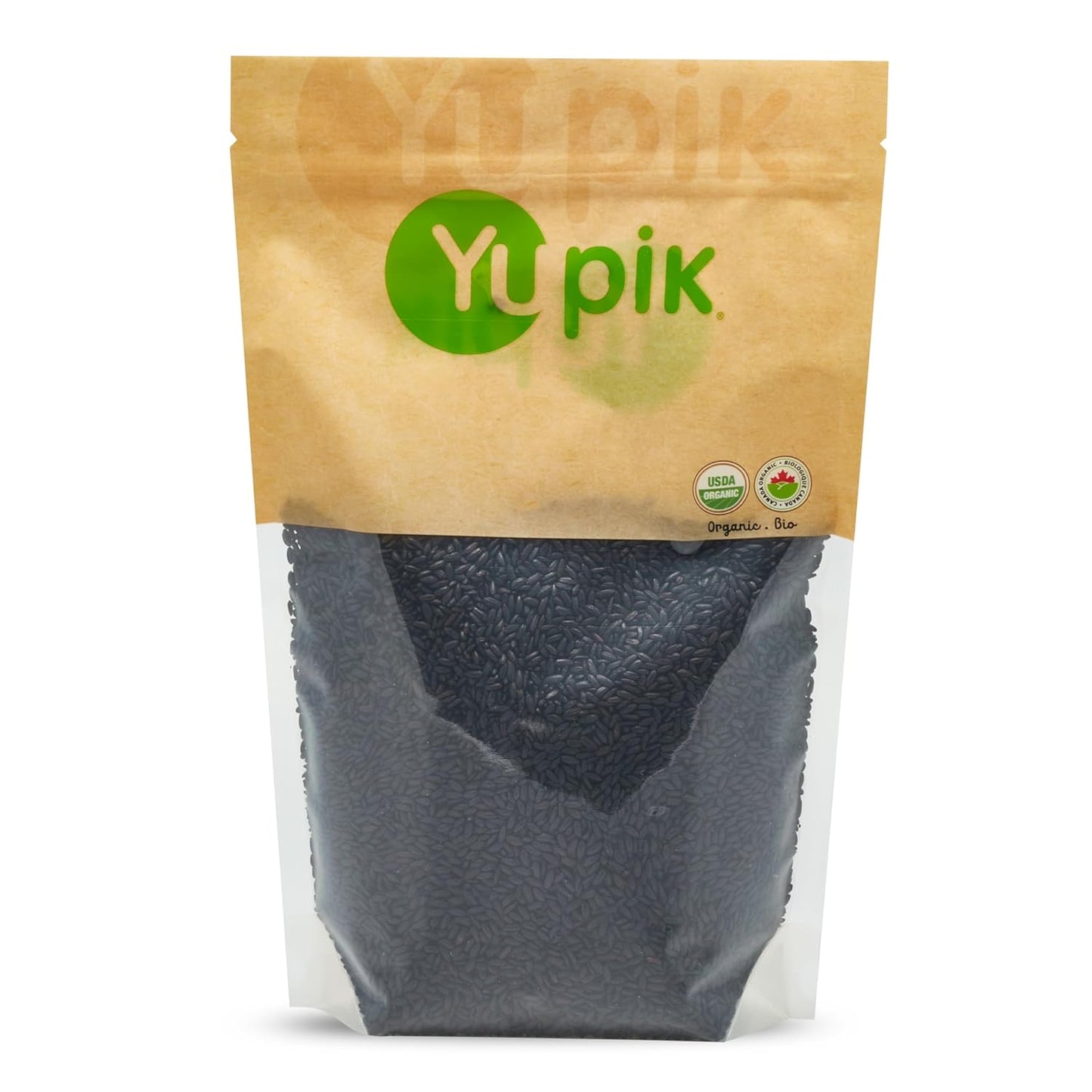 Yupik Organic Ancient Black Rice, 2.2 Lb (35.2 Oz), USDA Certified, Kosher, Gluten-Free, Whole Grain, Ideal for Cooking, Side Dishes, and Salads