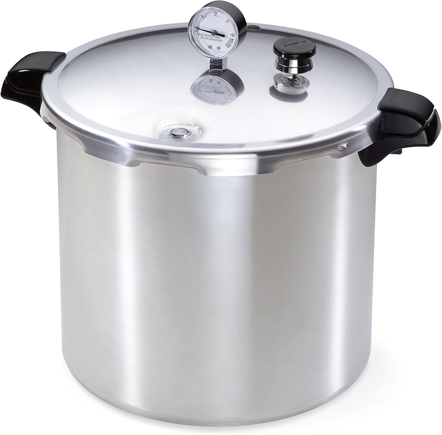 Presto 01781 Pressure Canner and Cooker, 23 Qt, Silver