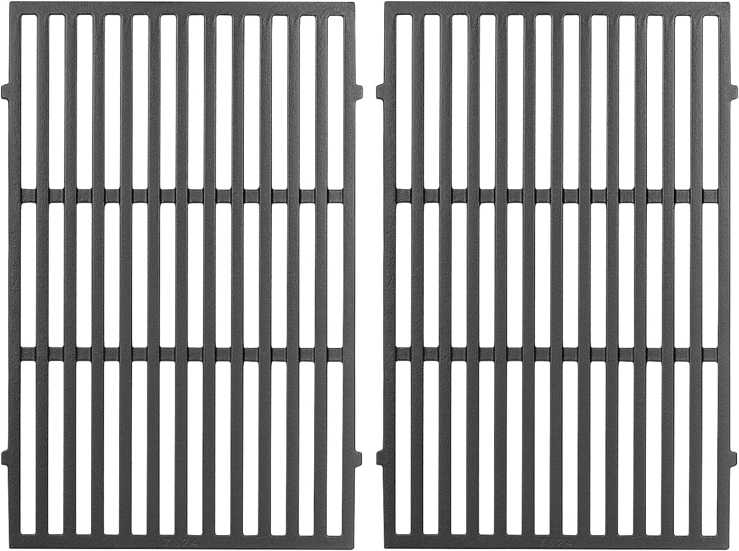 7638 17.5" Grates Replacement for Weber Spirit I & II 300 Series, Spirit 700, Genesis 1000-3500, Spirit E/S-310, E/S-320, E/S-330, Genesis Silver Gold Platinum B/C,Weber 900, Replaces for 7639