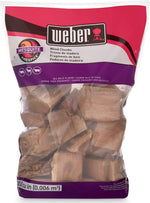 Weber Mesquite Wood Chunks, for Grilling and Smoking, 4 Lb.