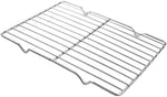 Turbokey Grilling Rack Heavy Duty Wire Grate Oven Roasting Rack 5.3 X 8.7 Inch Rectangle Baking Cooling Steaming with 4 Legs Stainless Steel Rack (5.3"X8.7",22X13.5Cm)