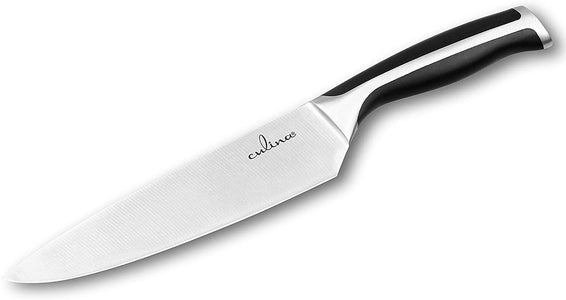 Culina® Pro 7-Piece German-steel Forged Knife Set with Wood Storage Block and 5-inch Utility Knife - Livananatural