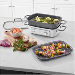 Cuisinart GR-MC3CB STACK5 Multifunctional Grill with Glass Lid