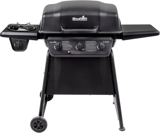 Char-Broil® Classic Series™ Convective 3-Burner with Side Burner Propane Gas Stainless Steel Grill - 463773817-P2
