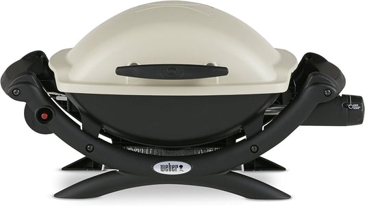 Weber Q1000 Liquid Propane Grill, Chrome