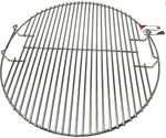 Aura Outdoor Products 22" Stainless Steel Upgraded Replacement Cooking Grate for Weber Kettle, Recteq Bullseye 22 Inches