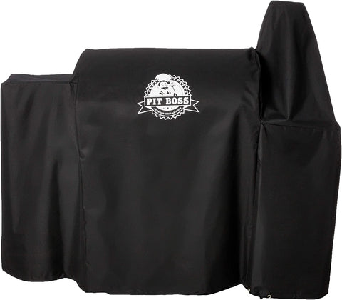 Image of Pit Boss Grills 73821 Pit Boss Deluxe and 820 Pro Series Pellet Grill Cover, PB820D, Black