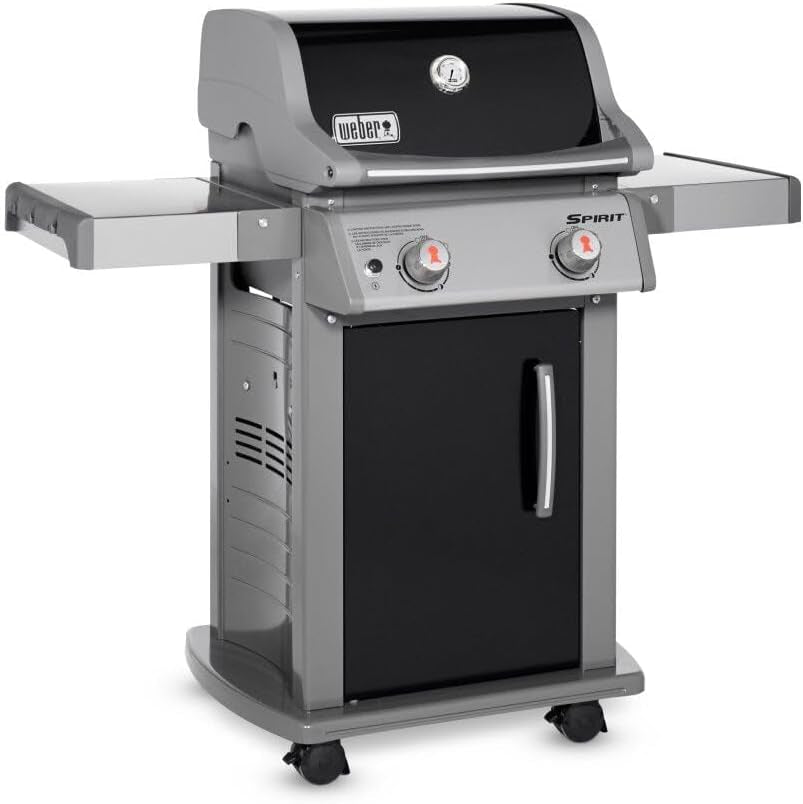 Weber Spirit E-210 Gas Grill | Liquid Propane, 2-Burner | Black