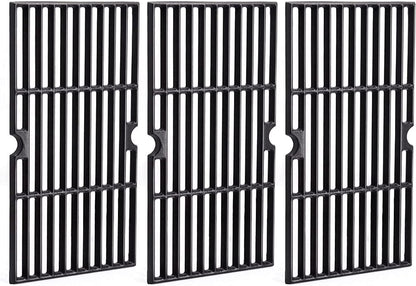Grill Grates for Charbroil Advantage 4 Burner 463343015 463344015 463344116, Advantage 2 Coal Parts 463340516 Gas Grill, G467-0002-W1 Cast Iron Cooking Grids for Tru Infrared 463336016, 16 15/16"
