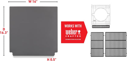 Weber Crafted Glazed Baking Stone
