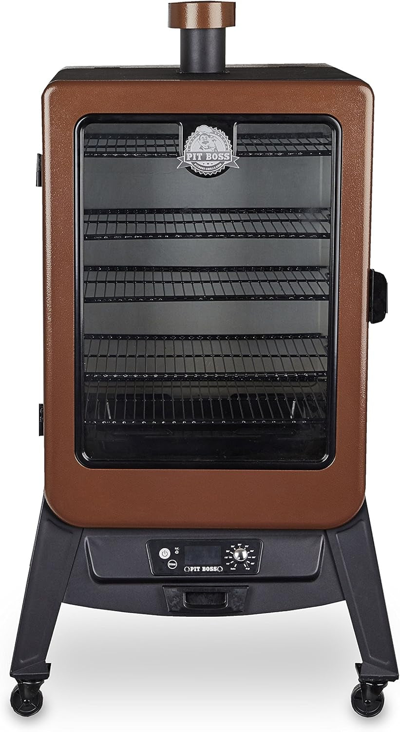 Pit Boss Grills 77550 5.5 Pellet Smoker, 850 Sq Inch, Copper