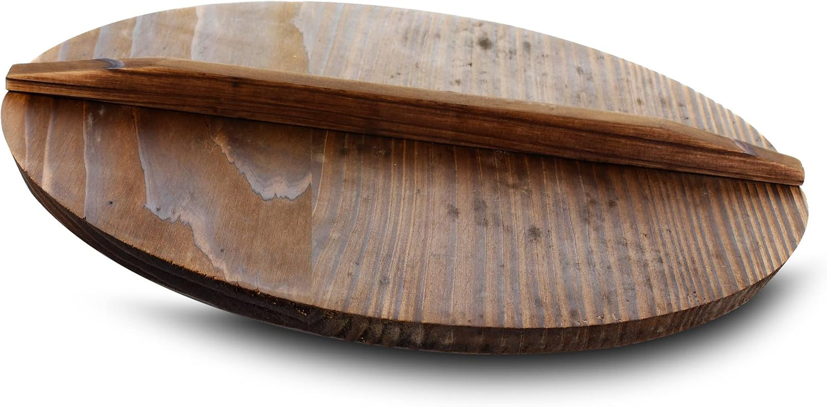 Megachef 14 Inch Pre-Seasoned Cast Iron Wok with Lid