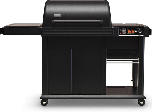 Traeger Woodridge Elite Electric Wood Pellet Grill and Smoker, 970 Sq. In., Side Sear Station, Wifire Technology, Super Smoke Mode, Outdoor Pellet Smoker Grill with Insulated Body, TFC97XLH