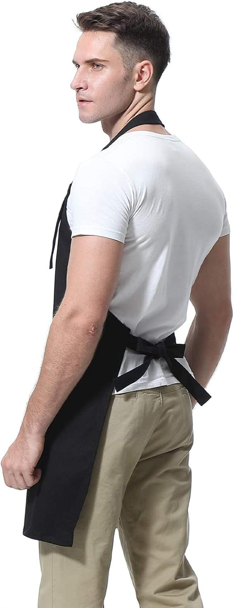 Miracu Grill Apron for Daddy - Daddio of the Patio - Dad Gifts from Daughter, Son - Funny Fathers Day, Birthday Gifts for Dad, Best Step Daddy, Father in Law - Papa Aprons for Grilling BBQ Cooking