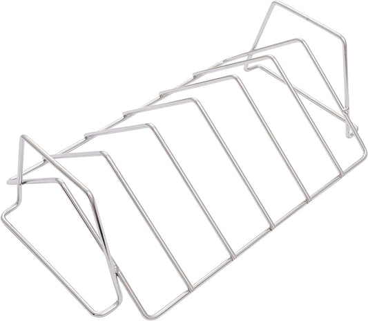 Char-Broil 1944364R04 Grill plus Rib & Roast Rack, 4.5X13.75X4.39, Silver