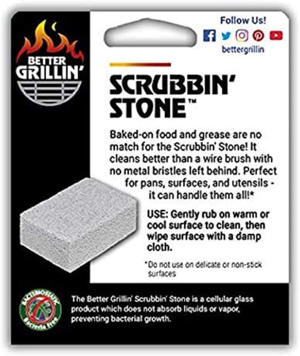 Barbecue Grill Scrubbing Stone, BBQ Grill Brick Cleaner, Griddle Stone Cleaning Block, BBQ Tools, Cleaning Block for Barbeque Grill, Tools for Outdoor Grill, BBQ Cleaner, Pack of 2