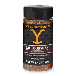 Yellowstone Cattleman Steak Seasoning and Rub, 5.4Oz