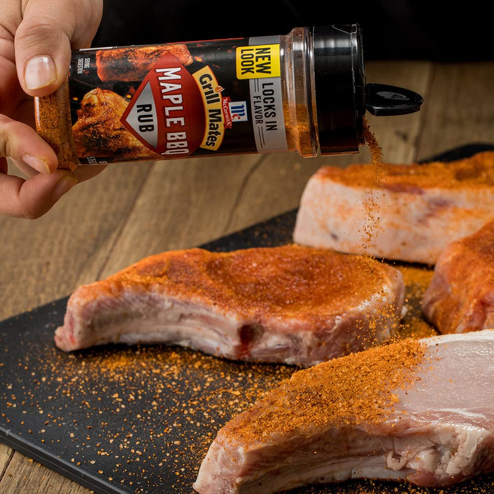 Mccormick Grill Mates Maple BBQ Rub, 5.75 Oz