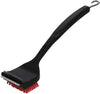 SAFER Replaceable Head Nylon Bristle Grill Brush with Cool Clean Technology - 8666894