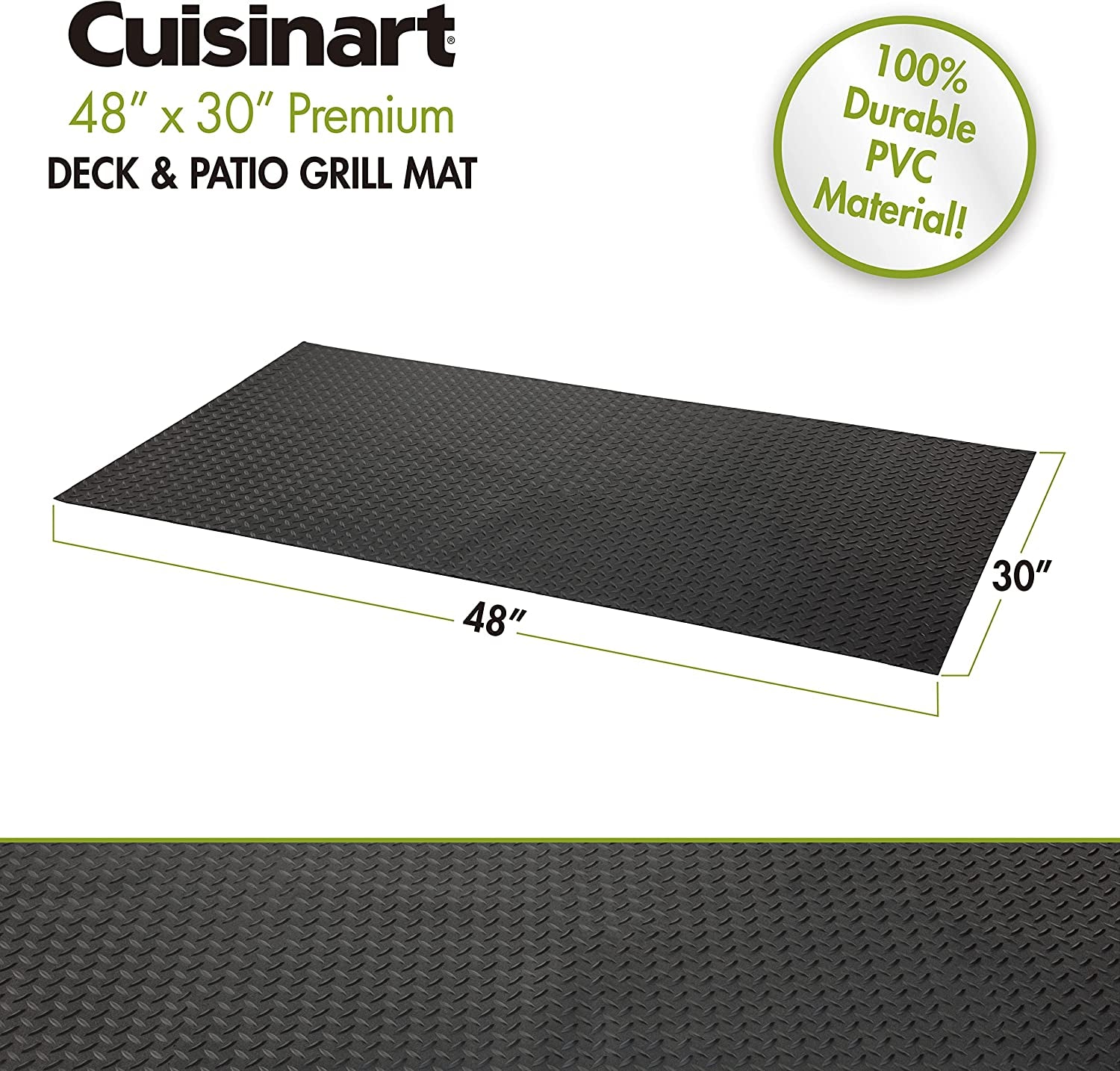 CGMT-300, 65” X 36, 65" X 36", Premium Deck and Patio Grill Mat, 65" X 35"