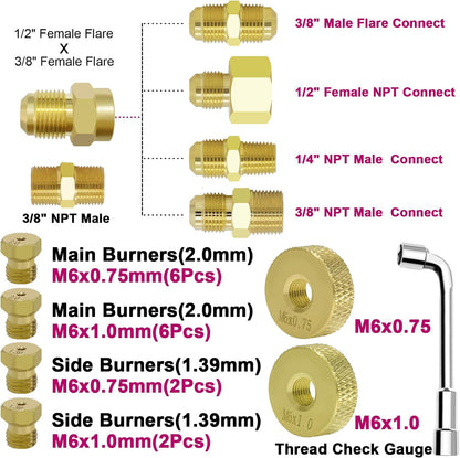 NQN 12FT 1/2" ID Natural Gas Hose with Quick Connect Fitting for BBQ, Grill, Pizza Oven, Patio Heater. for Weber, Char-Broil, Pizza Oven, Patio Heater,Ng Grill and Natural Gas Conversion Kit