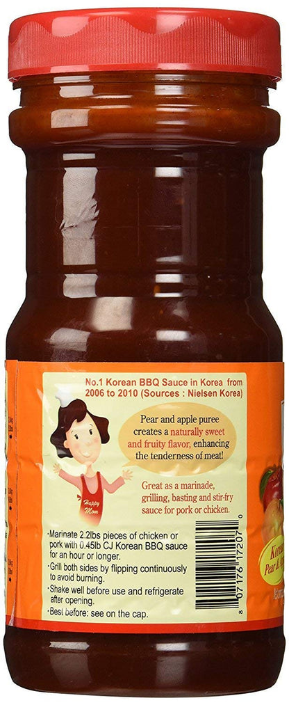 CJ Korean BBQ Original Sauce Chicken & Pork Marinade 29.63 Ounce (Pack of 1)