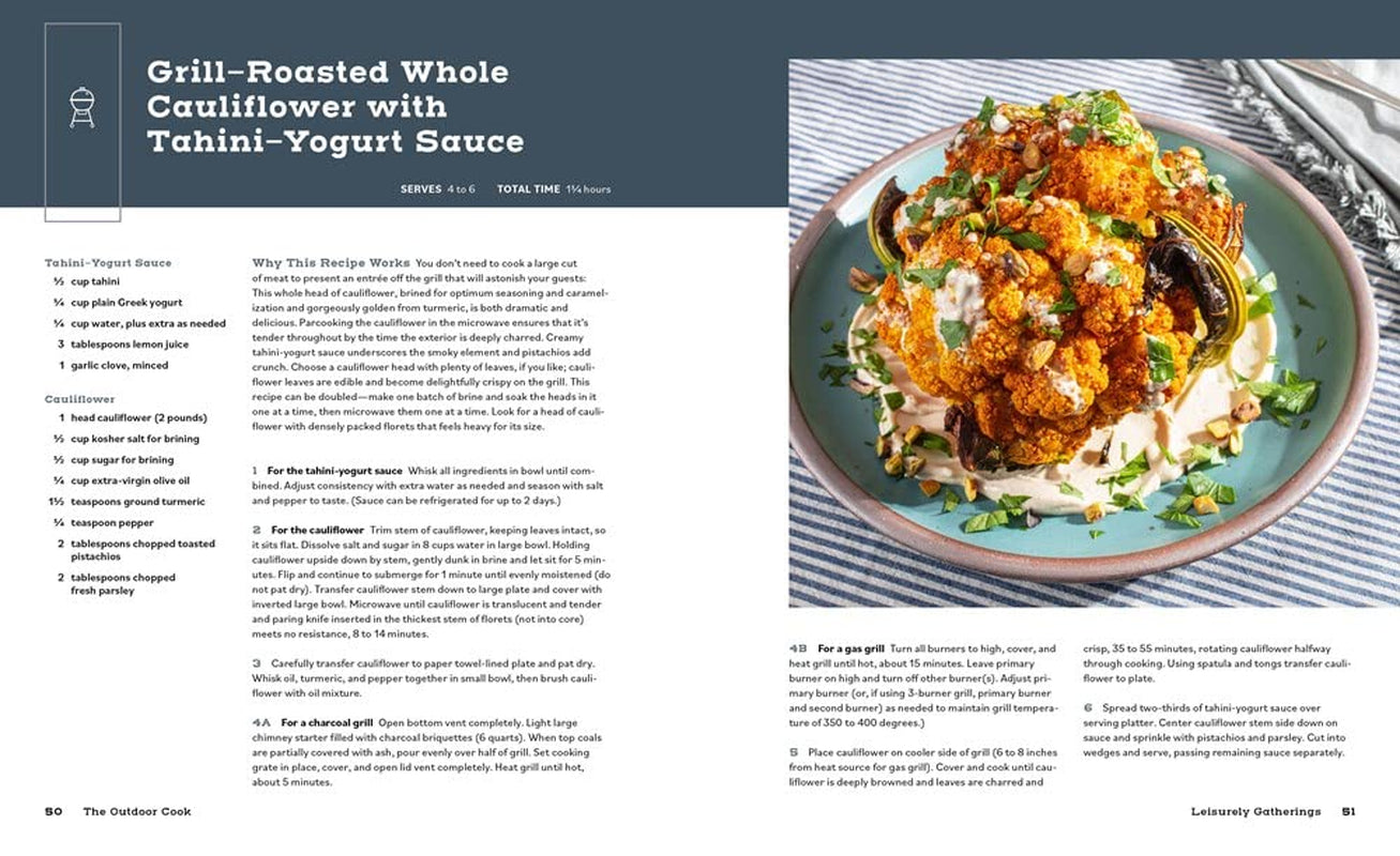 The Outdoor Cook: How to Cook Anything outside Using Your Grill