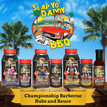 Slap Yo Daddy BBQ Jailbird Chicken and Flavor Bomb Umami (3 Rubs) 12Oz Bundle