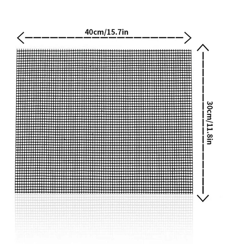 Barbecue Grilling Mat Replacement Mesh Wire Net Non-Stick Grilling Mesh Pads Outdoor Activities Cook Reusable BBQ Accessories