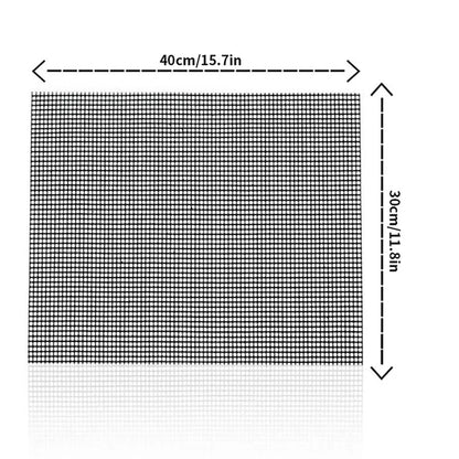Barbecue Grilling Mat Replacement Mesh Wire Net Non-Stick Grilling Mesh Pads Outdoor Activities Cook Reusable BBQ Accessories