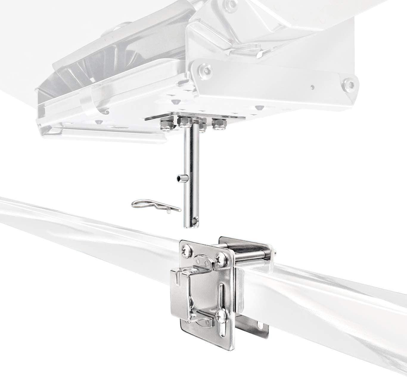 Single Square/Flat Rail Mount (Gourmet Series Grill Only), Multi, One Size