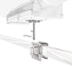 Single Square/Flat Rail Mount (Gourmet Series Grill Only), Multi, One Size