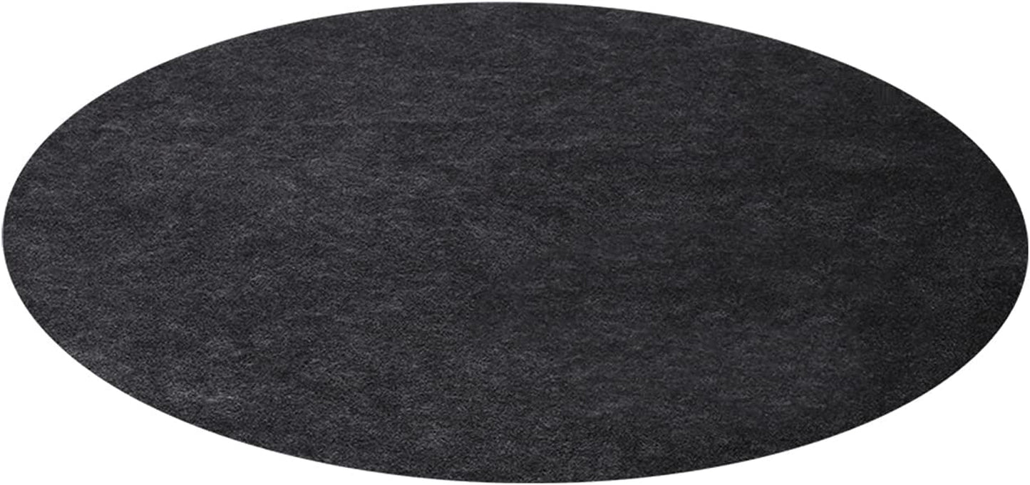 round under Grill Mat,Extra Thick 36 Inch, Grill Mats for Decks,Grill Mats for under Outdoor Grill Deck Protector,Premium BBQ Mat for under BBQ to Absorbent Oil Pad,Waterproof,Reusable