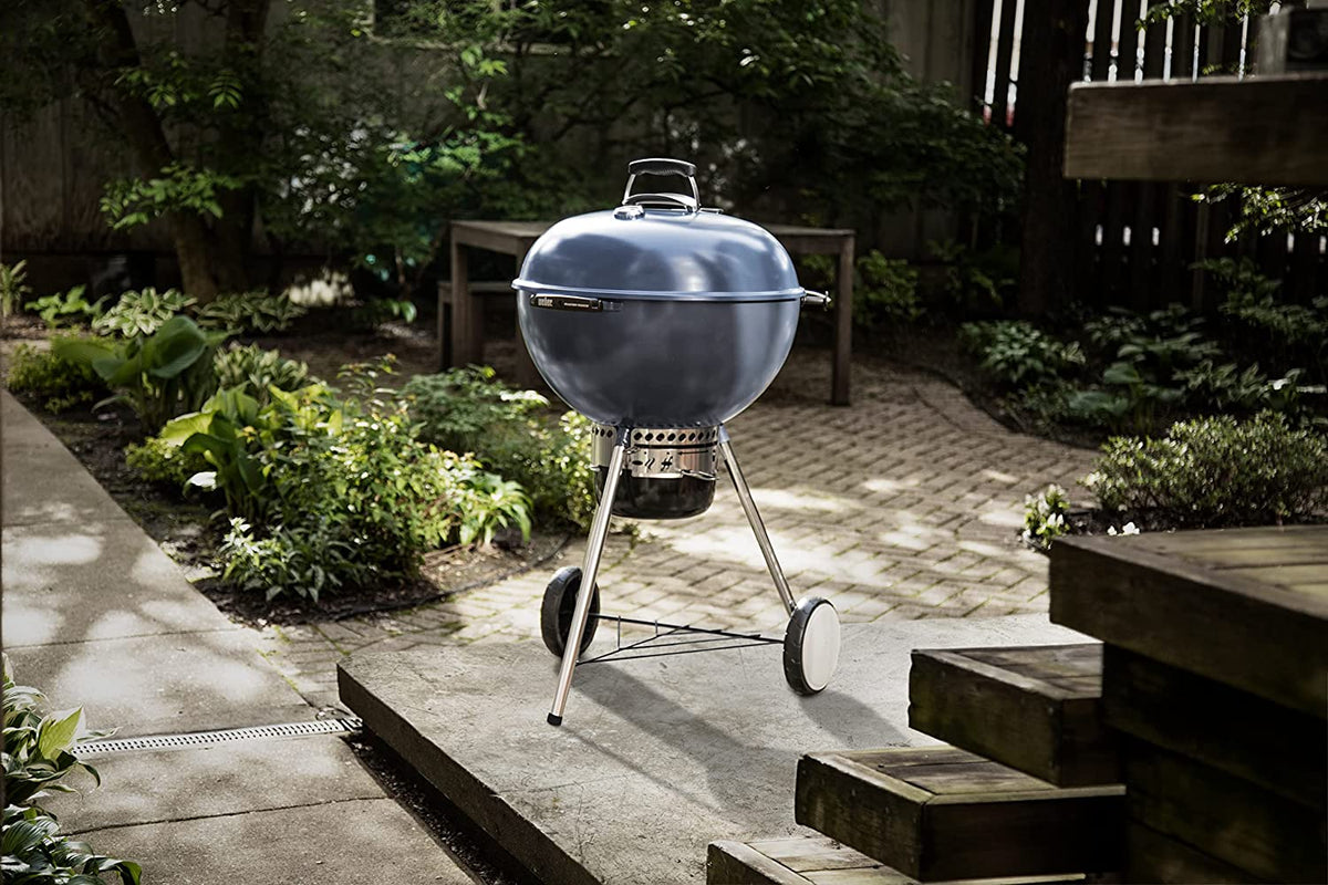 Weber Master-Touch 22" Charcoal Grill, Slate Blue