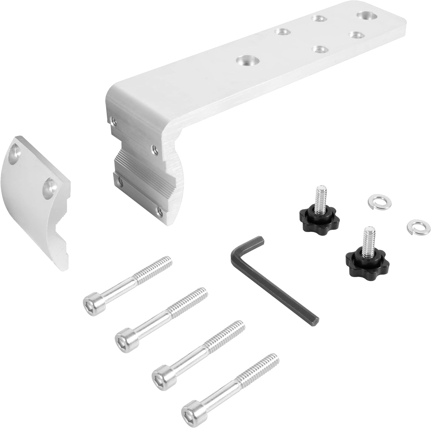 58182 Replacement for Any Kuma BBQ Grill Inboard/Outboard Marine Rail Mount Grill Bracket Kit