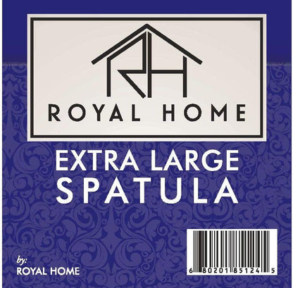 8” Extra-Large Sturdy Stainless Steel Spatula with Strong Wooden Handle – Professional Food Flipper Scraper for Grilling, Cooking, Baking for Your Home Kitchen and Restaurants