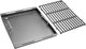 Cooking Griddle Inserts & Grate for Weber Genesis II 300 Series Grill, Flat Top Grill Griddle for Weber Genesis II E-310/315/325/330/335 S-310/335 and More, Replace for Weber 6788 Full-Size Griddle