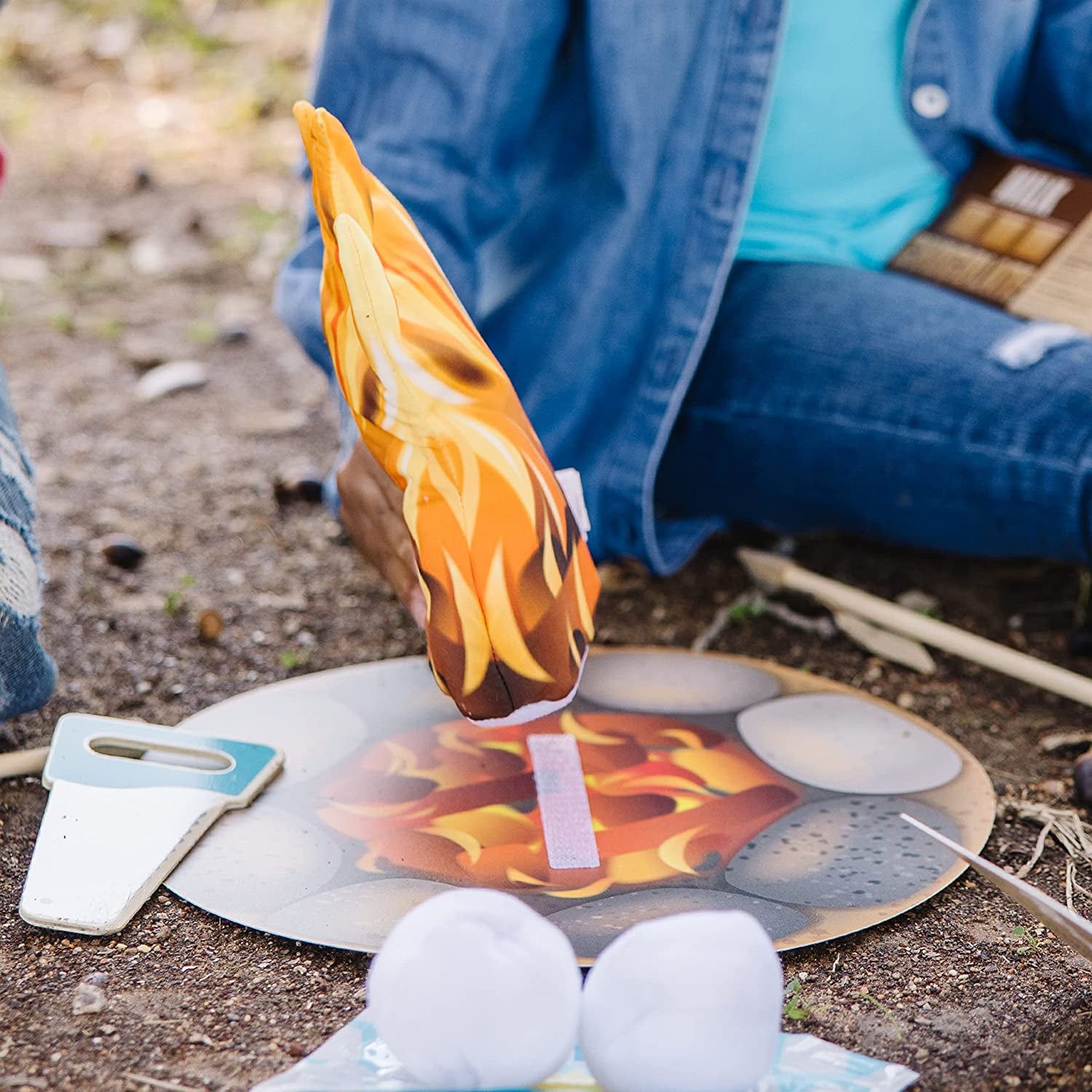 Melissa & Doug Let'S Explore Campfire S'Mores Play Set - Play Campfire Sets for Kids Ages 3+