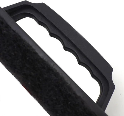Large Multi-Use Black Grill Scrubber Brush (2-Pack)