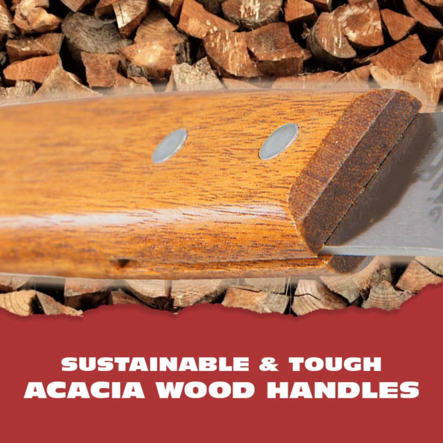 Grill Brush and Scraper for Barbecue – Grill Brush for Outdoor Grill with Extended, Large Wooden Handle and Replaceable Stainless Steel Bristles Head –No Scratch- BBQ Grill Brush for Any Grill