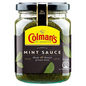 Original Colmans Classic Mint Sauce Imported from the UK England Colmans of Norwich