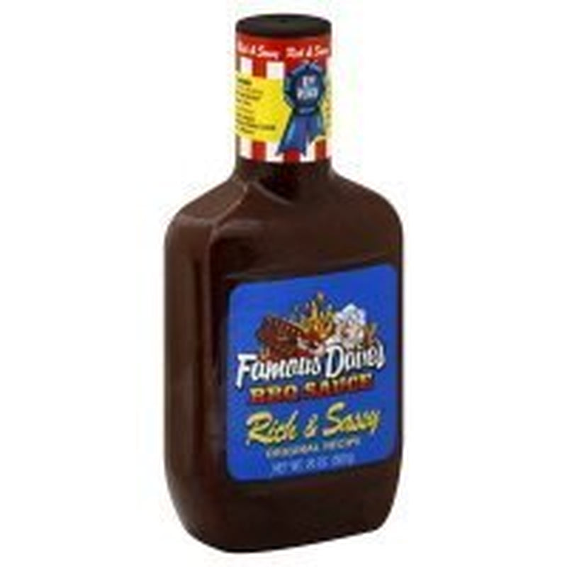 Famous Dave'S BBQ Sauce, Rich & Sassy, Original Recipe,20 Oz, (Pack of 2) by Famous Dave'S