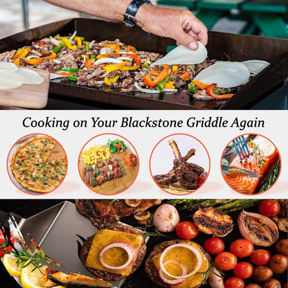 Gas Griddle Orange Knob Replacement for Blackstone Griddle Walmart Knobs,4-Pack