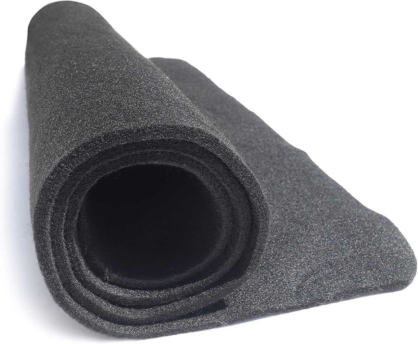 Diversitech Outdoor Gas Grill BBQ Floor Mat 48" X 30" - Absorbant Protection for Decks & Patios, Black
